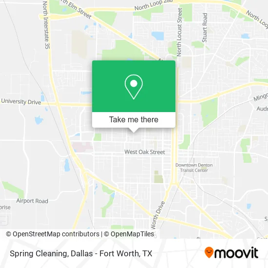 Spring Cleaning map