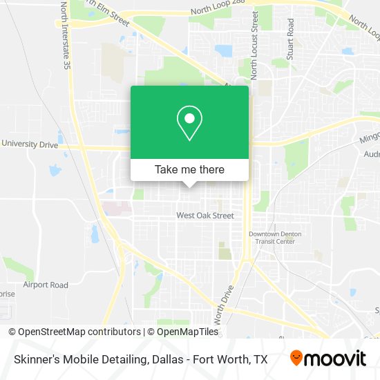 Skinner's Mobile Detailing map