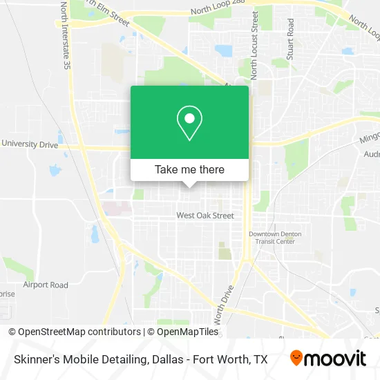 Skinner's Mobile Detailing map