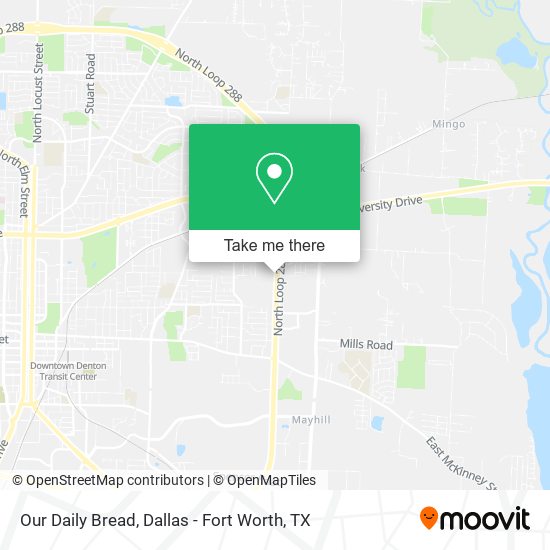 Mapa de Our Daily Bread