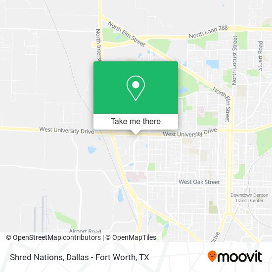 Shred Nations map