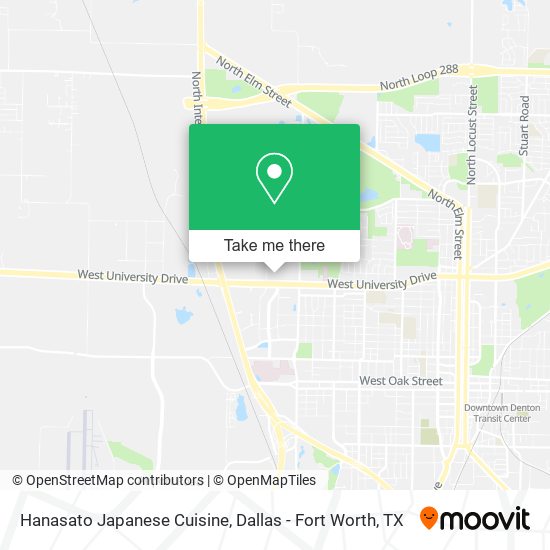 Hanasato Japanese Cuisine map