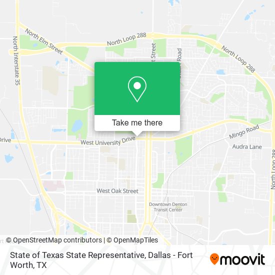 Mapa de State of Texas State Representative