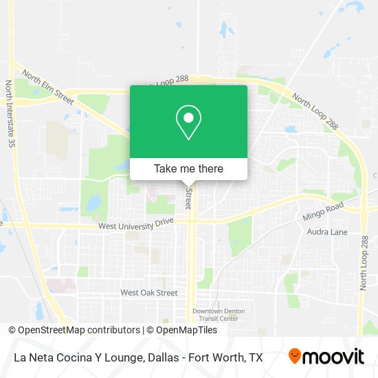 La Neta Cocina Y Lounge map