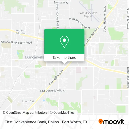Mapa de First Convenience Bank