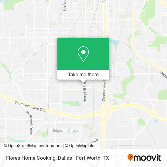 Mapa de Flores Home Cooking