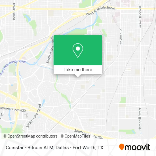 Mapa de Coinstar - Bitcoin ATM