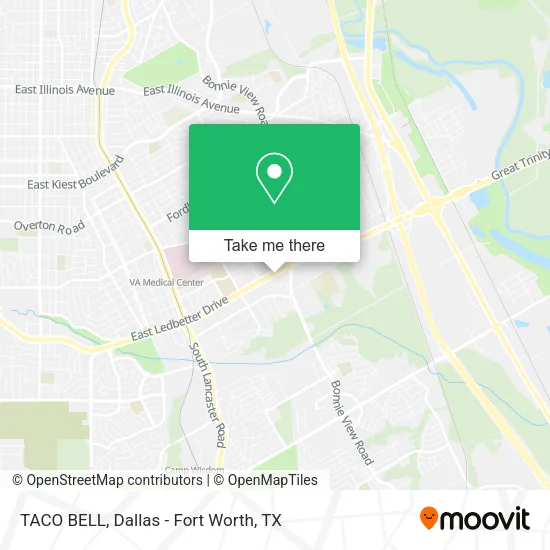 TACO BELL map