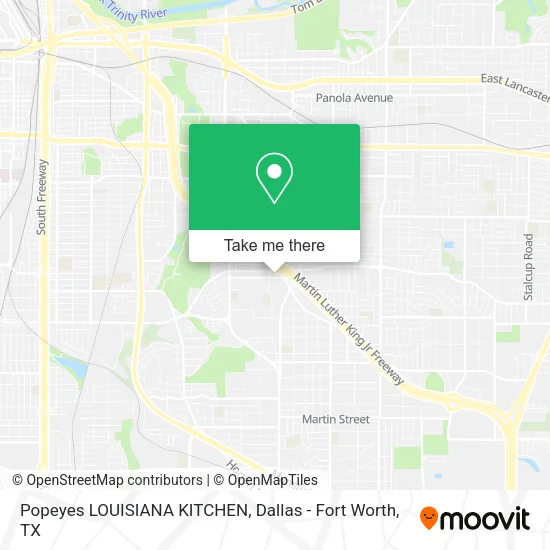 Mapa de Popeyes LOUISIANA KITCHEN