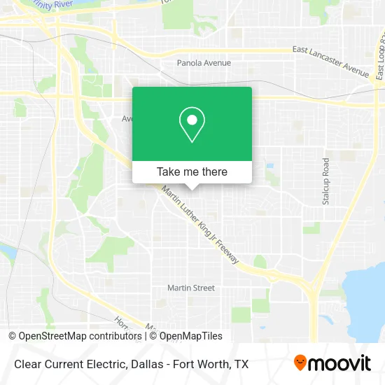 Mapa de Clear Current Electric
