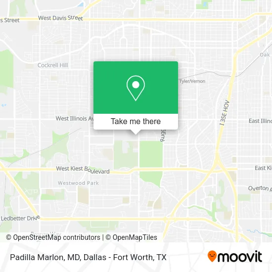 Padilla Marlon, MD map