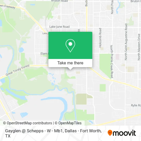 Gayglen @ Schepps - W - Mb1 map