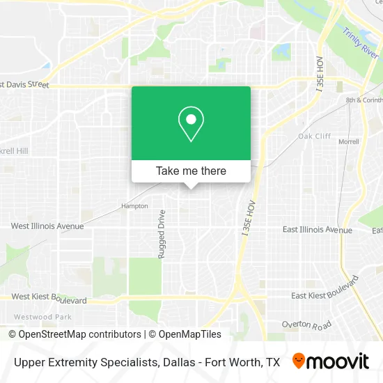 Upper Extremity Specialists map