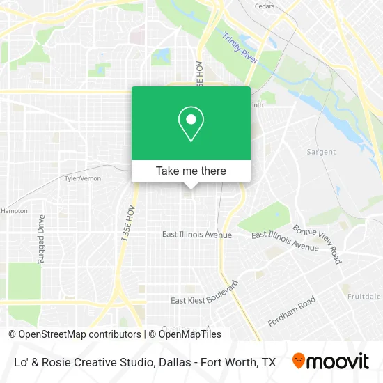 Lo' & Rosie Creative Studio map