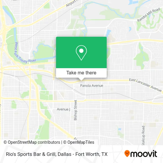 Rio's Sports Bar & Grill map