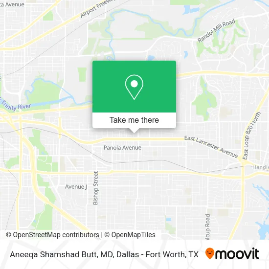 Aneeqa Shamshad Butt, MD map