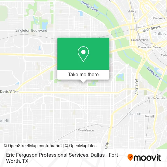 Eric Ferguson Professional Services map