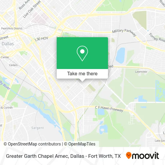 Greater Garth Chapel Amec map