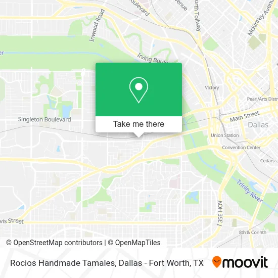 Rocios Handmade Tamales map