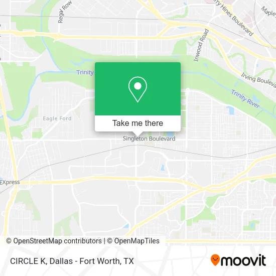 CIRCLE K map
