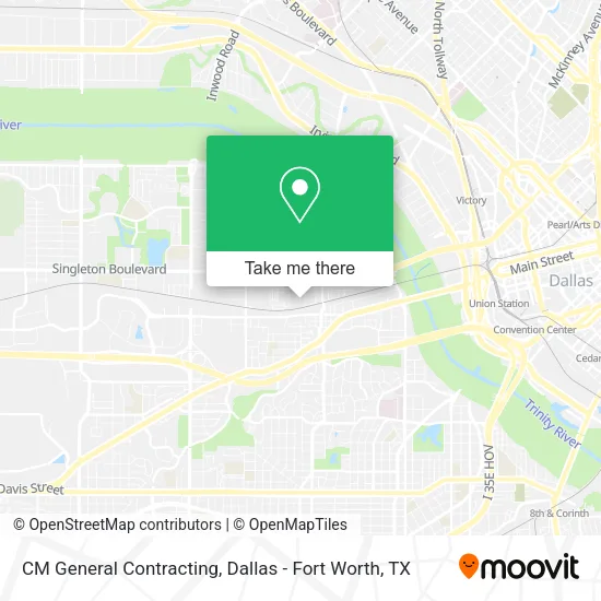 CM General Contracting map