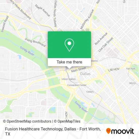 Fusion Healthcare Technology map