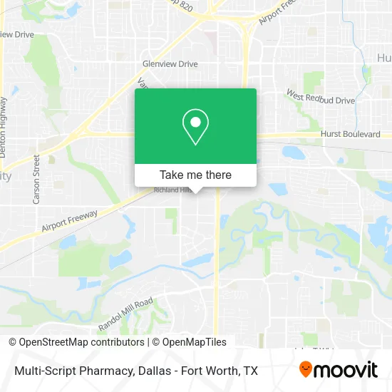 Multi-Script Pharmacy map