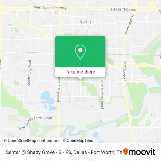 Senter @ Shady Grove - S - FS map