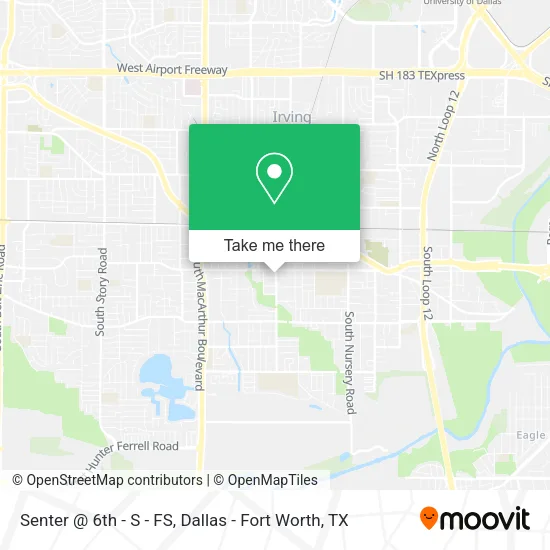 Senter @ 6th - S - FS map