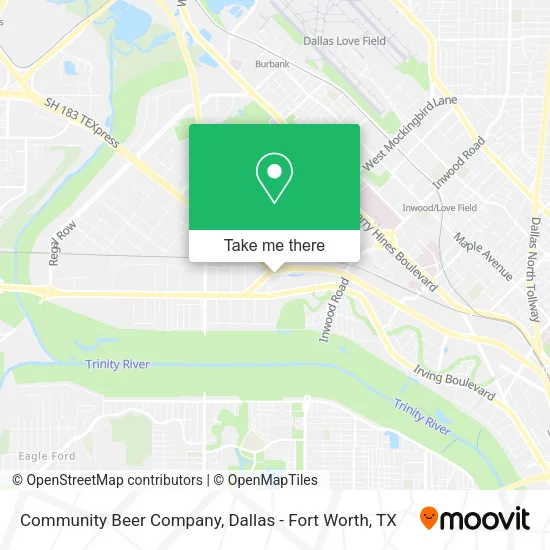 Community Beer Company map