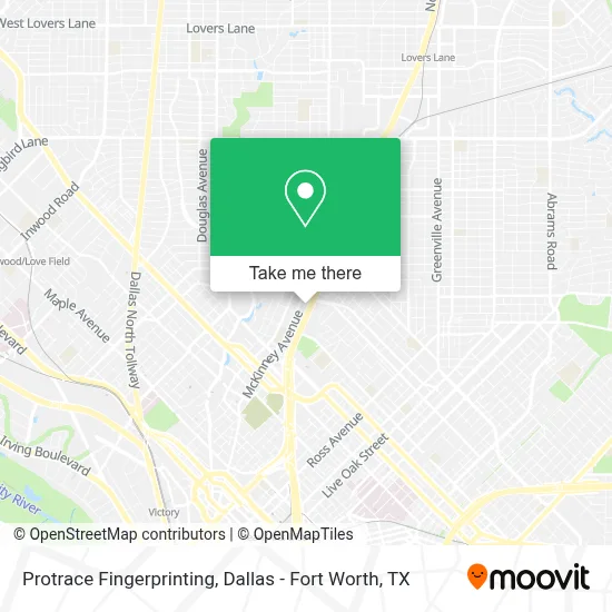 Protrace Fingerprinting map