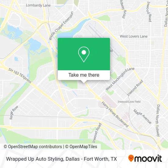 Wrapped Up Auto Styling map