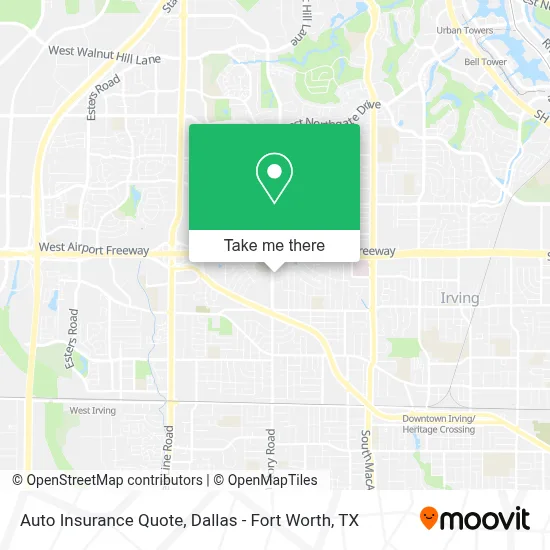 Auto Insurance Quote map