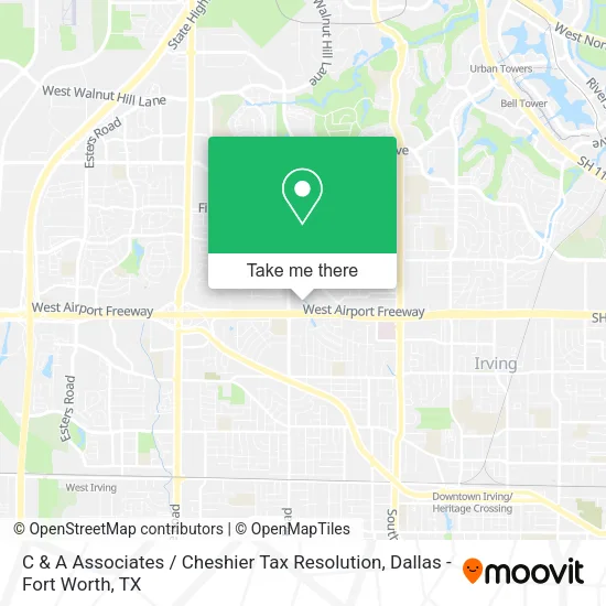 C & A Associates / Cheshier Tax Resolution map