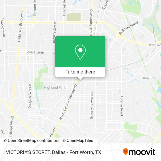 Mapa de VICTORIA'S SECRET