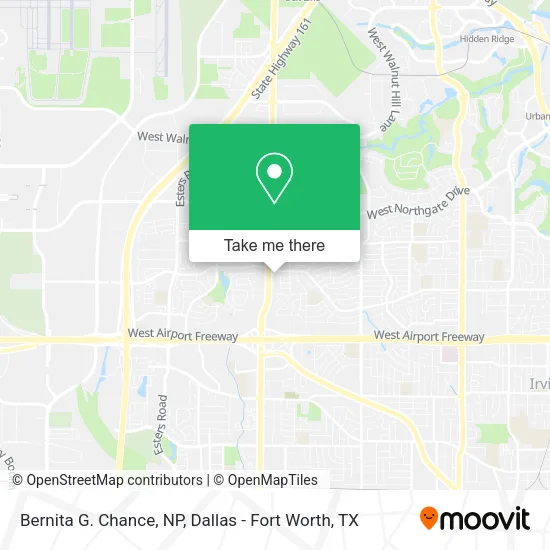 Bernita G. Chance, NP map