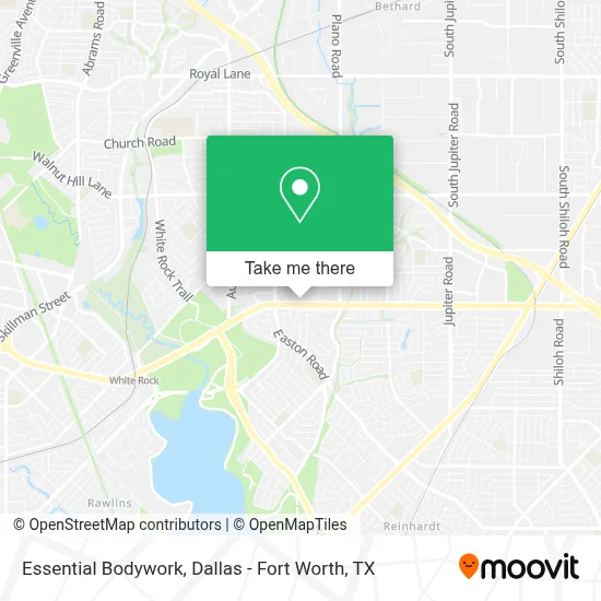 Essential Bodywork map