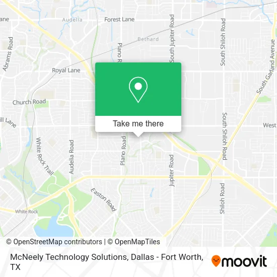 McNeely Technology Solutions map