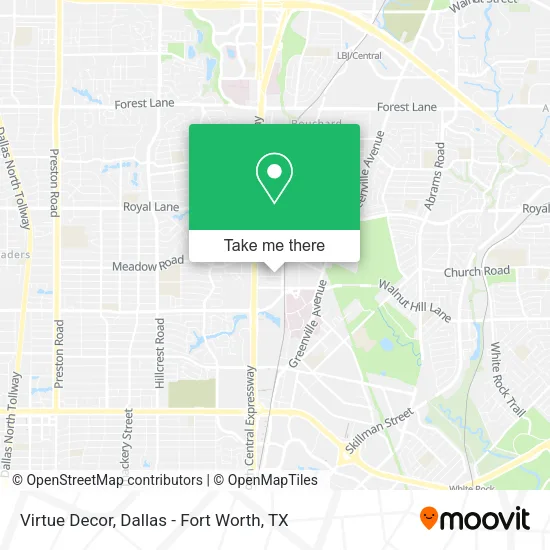 Virtue Decor map