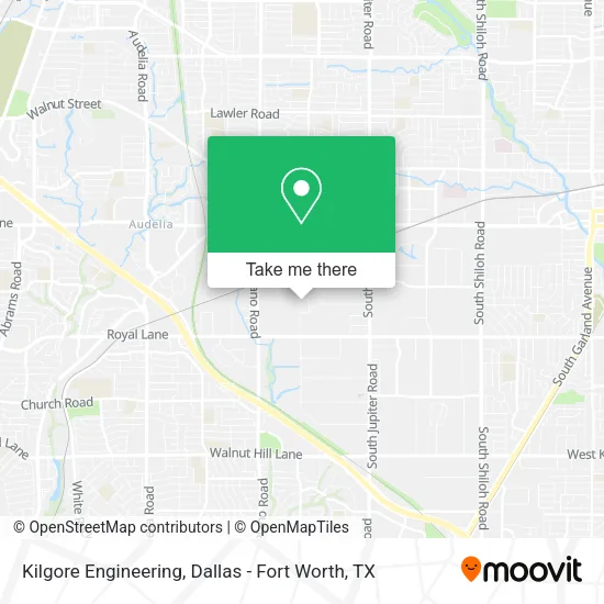 Mapa de Kilgore Engineering