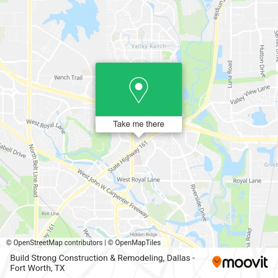 Build Strong Construction & Remodeling map