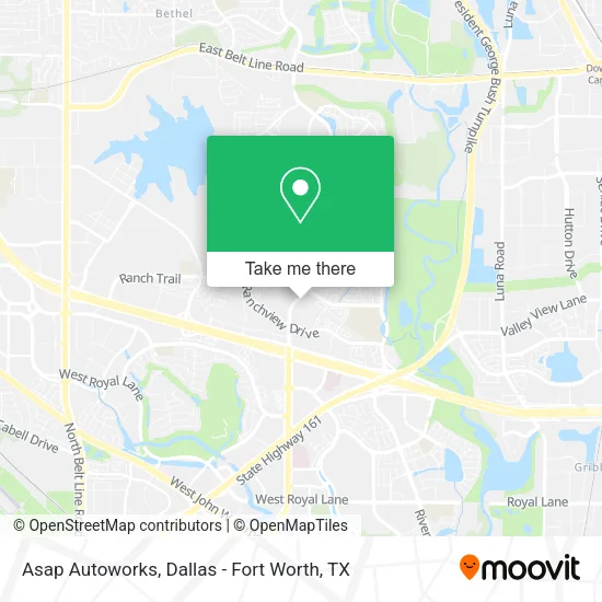 Asap Autoworks map
