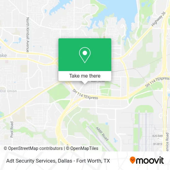 Adt Security Services map