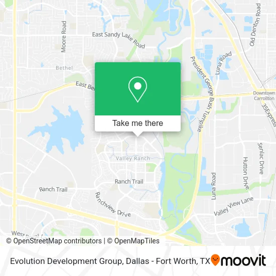 Evolution Development Group map