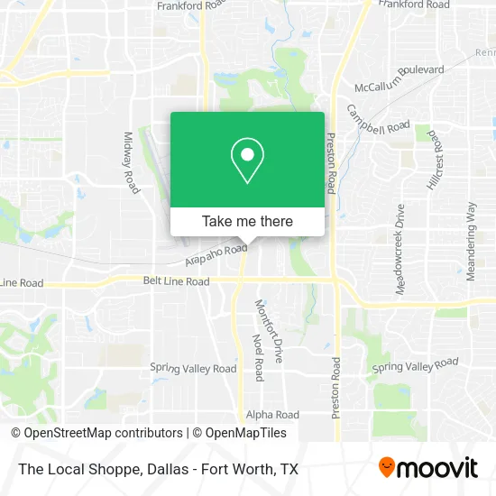 Mapa de The Local Shoppe