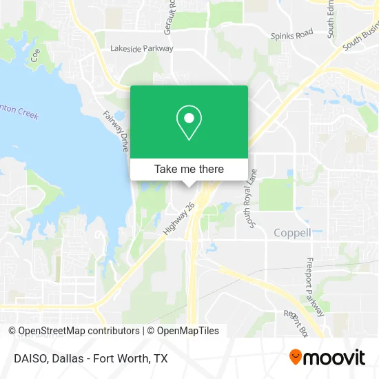 Mapa de DAISO