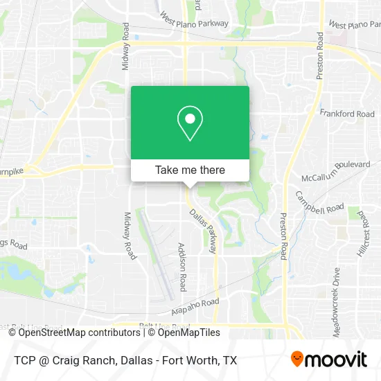 TCP @ Craig Ranch map