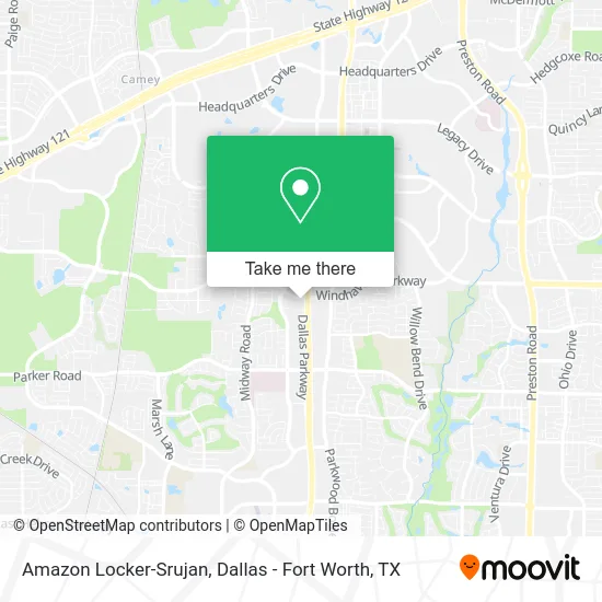 Amazon Locker-Srujan map