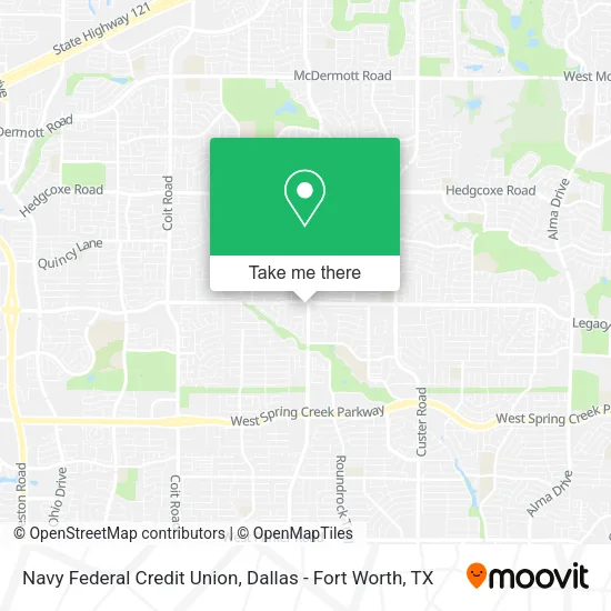 Navy Federal Credit Union map