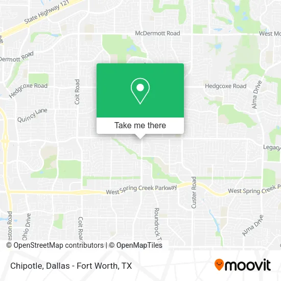 Chipotle map
